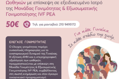 ΗΜΕΡΑ ΓΥΝΑΙΚΑΣ 2026 - ΠΡΟΝΟΜΙΑΚΗ ΤΙΜΗ ΣΕ ΕΛΕΓΧΟ ΓΟΝΙΜΟΤΗΤΑΣ